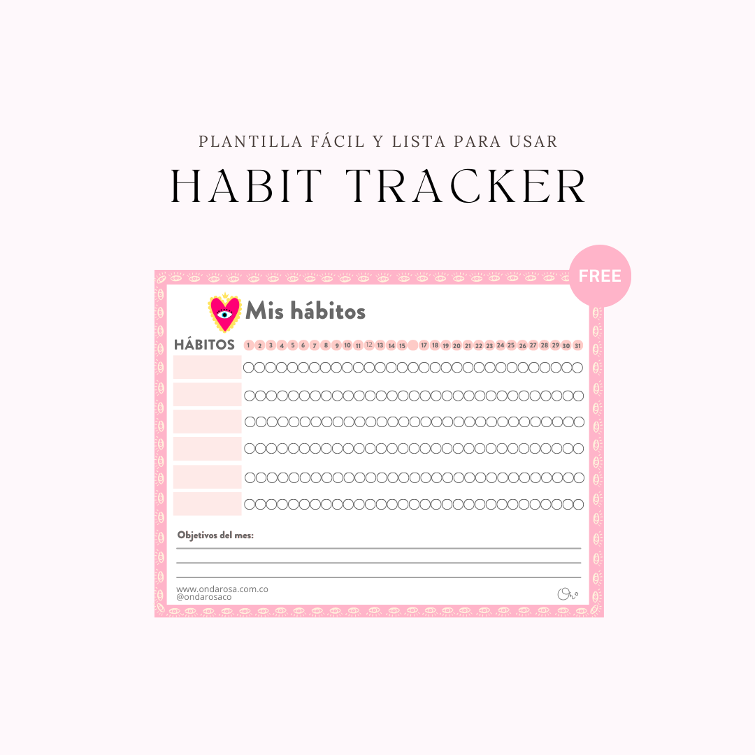 Habit Tracker | IMPRIMIBLE
