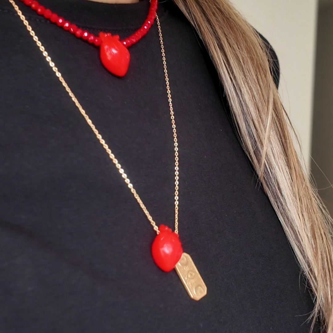 Collar corazón🫀
