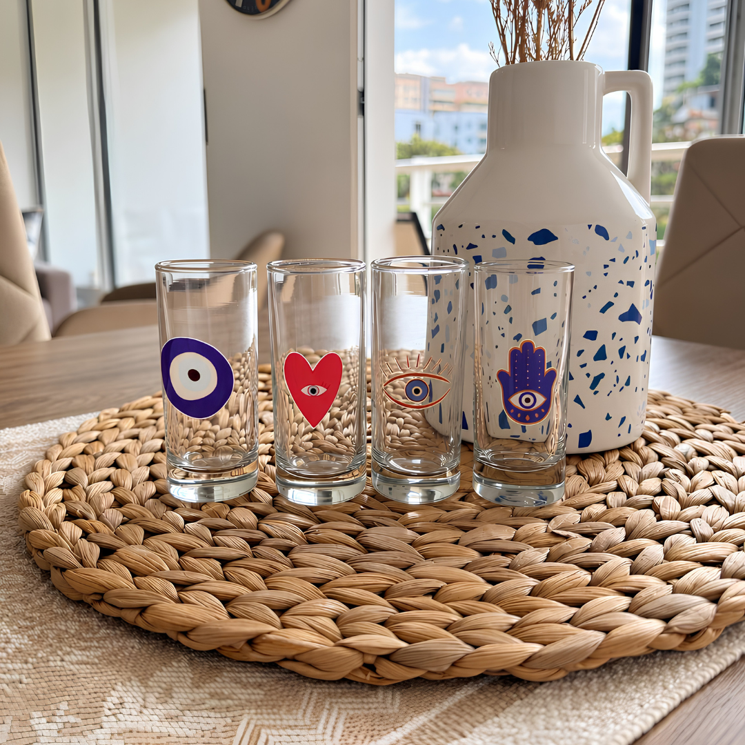 Set de 4 copas